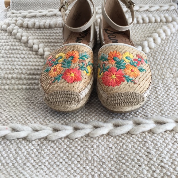 Sam Edelman Jemmie Peacock Embroidered Espadrille - Picture 4 of 4